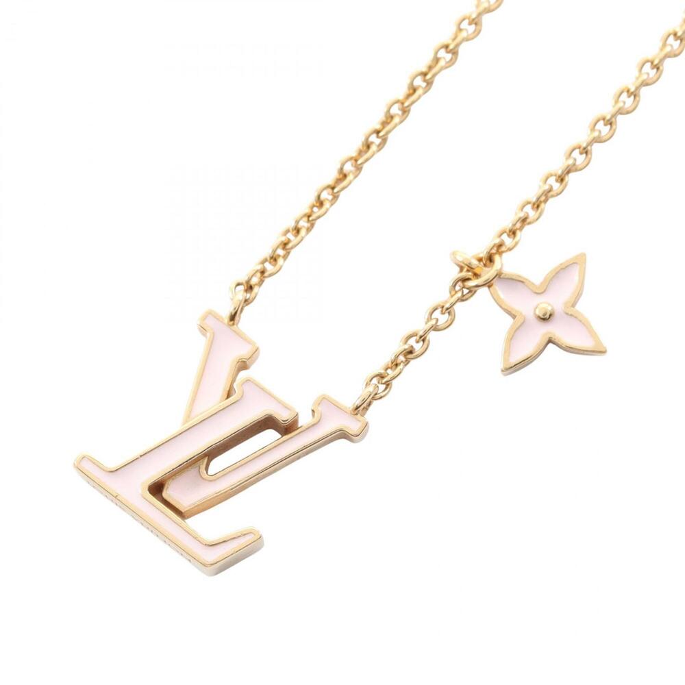 LOUIS VUITTON Pink Necklace - Picture 1 of 8